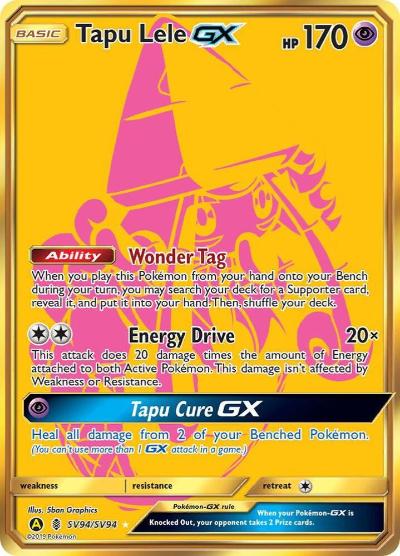 Tapu Lele GX - SV94/SV94 - Secret Rare