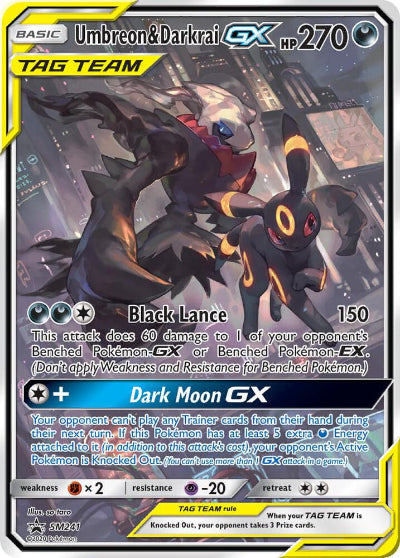 Umbreon & Darkrai GX - SM241 - Promo