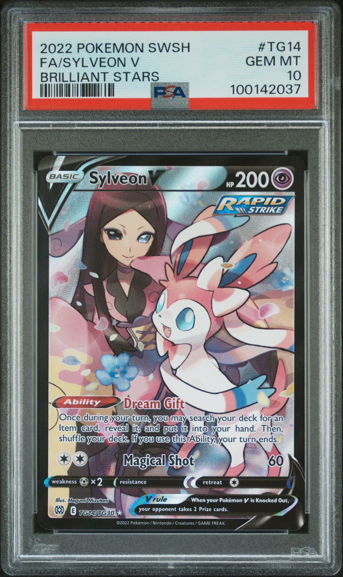 PSA 10 Sylveon V Full Art (EN)